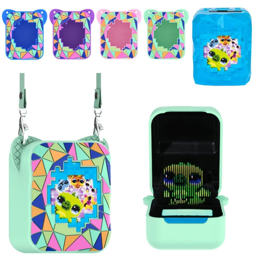 For Bitzee Magicals Digital Electronic Pet Gaming Machine Silicone Protective Cover(Blue) by buy2fix