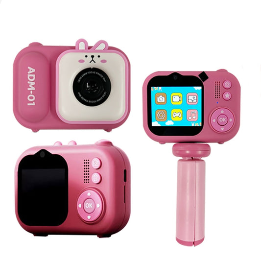 2.4 Inch IPS Screen 48MP Dual Lens Kids Digital Camera Mini Video Camera Without TF Card Blue Fox by buy2fix