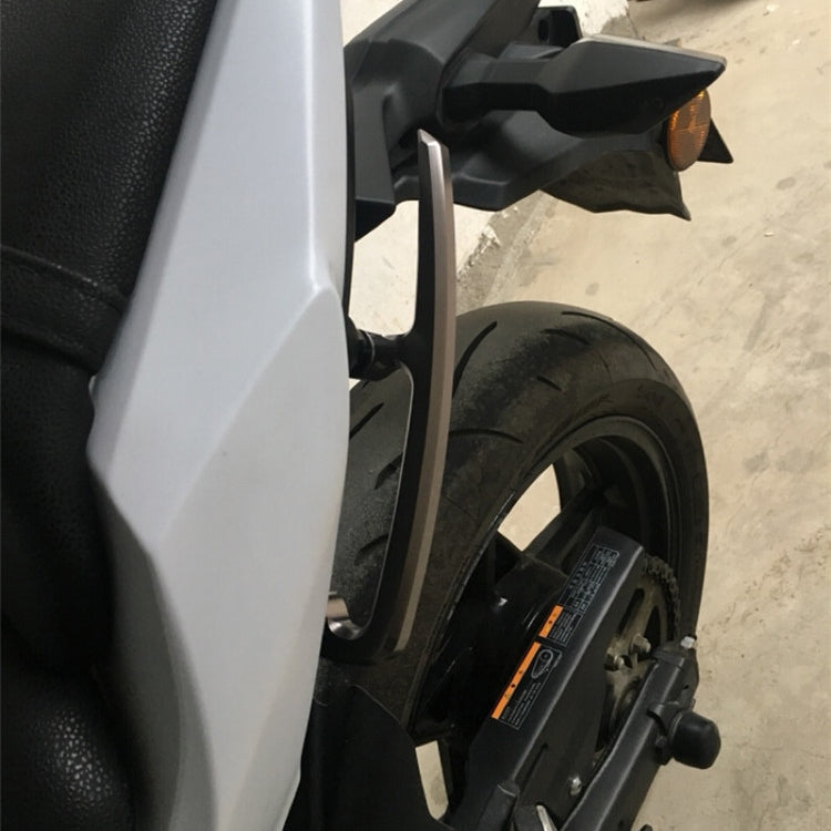 For Kawasaki Z650 2017-2018 Motorcycle Rear Seat Armrest Pull Bow(Black) by buy2fix