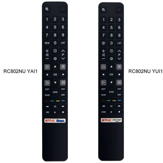 For TCL TV Intelligent Infrared Remote Control(RC802NU YAI1) by buy2fix