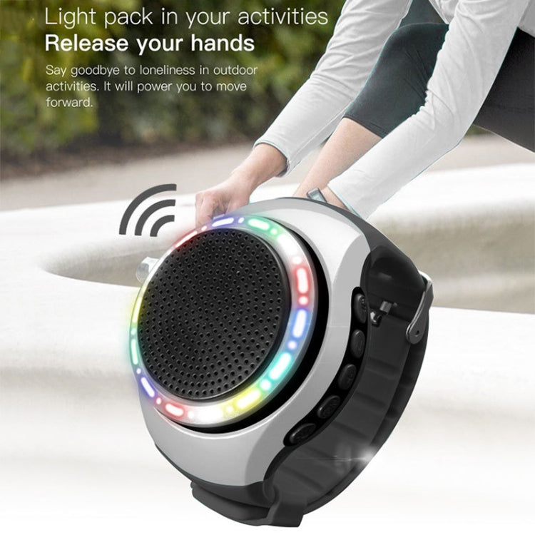 U6 Watch-shaped Wearable Bluetooth Speaker Selfie Sports Smart Speaker(Red) - Mini Speaker by buy2fix | Online Shopping UK | buy2fix