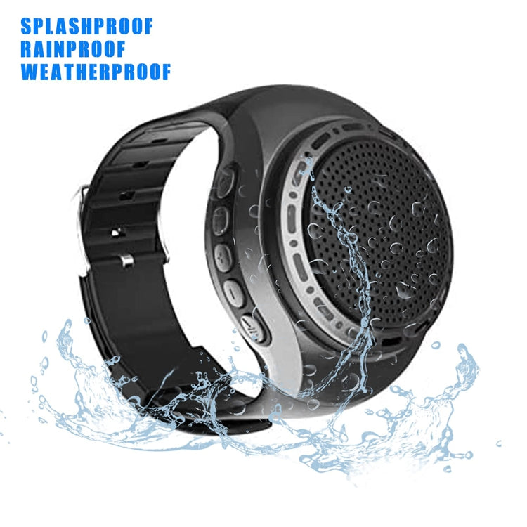 U6 Watch-shaped Wearable Bluetooth Speaker Selfie Sports Smart Speaker(Blue) - Mini Speaker by buy2fix | Online Shopping UK | buy2fix