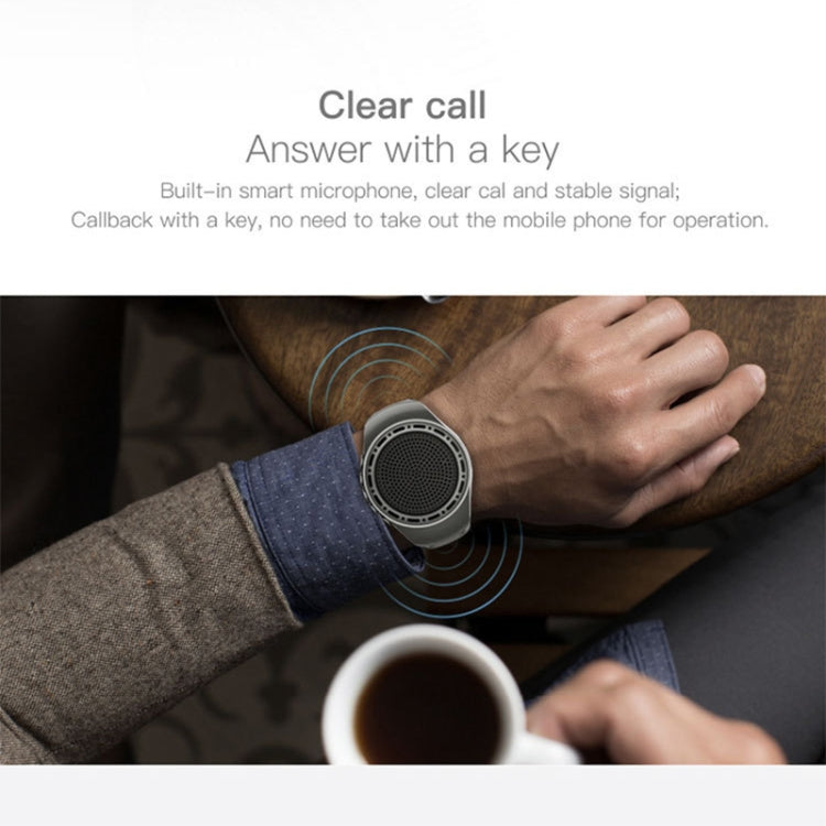 U6 Watch-shaped Wearable Bluetooth Speaker Selfie Sports Smart Speaker(Blue) - Mini Speaker by buy2fix | Online Shopping UK | buy2fix