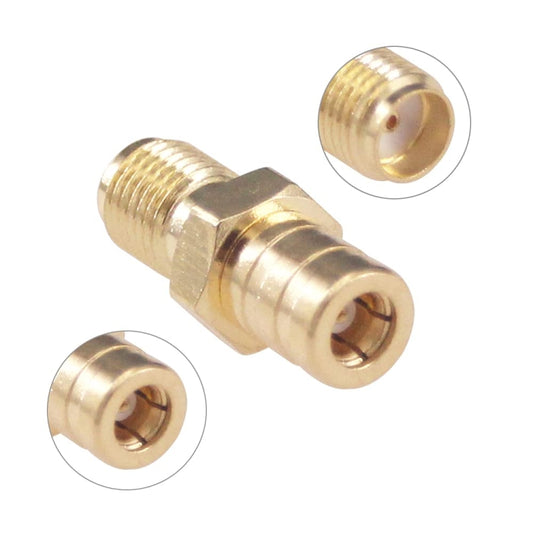 SMA Female To SMB Female RF Coaxial Connector by buy2fix