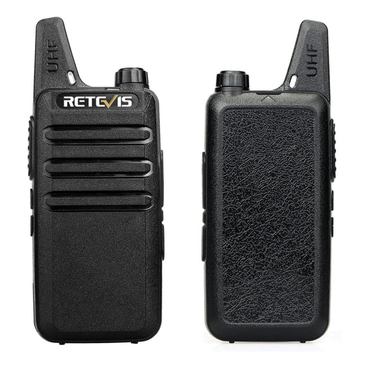 RETEVIS RT22 Hotel Mini Charging Two-Way Wireless Intercom Walkie Talkie(EU Frequency no Plug) - Handheld Walkie Talkie by RETEVIS | Online Shopping UK | buy2fix