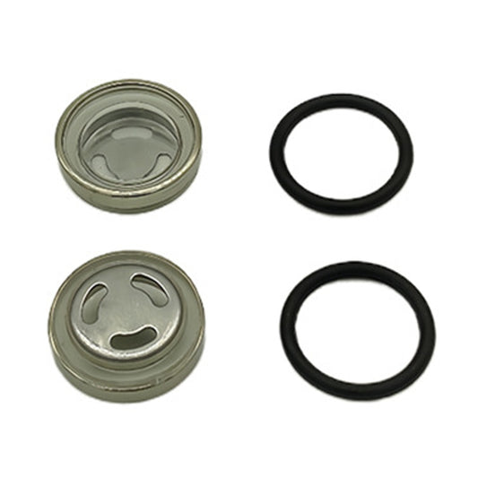 2pairs Motorcycle Electric Vnehicle Disc Brake Upper Pump Oil Mirror(12mm) by buy2fix