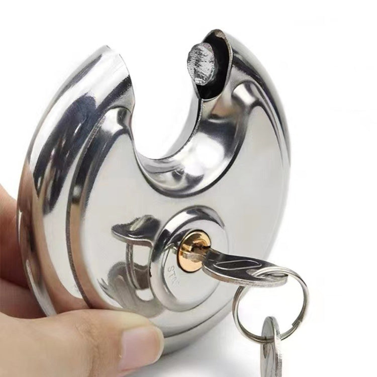 70mm Household Anti-Theft Rust-Proof And Waterproof Pure Copper Core Round Padlock by buy2fix