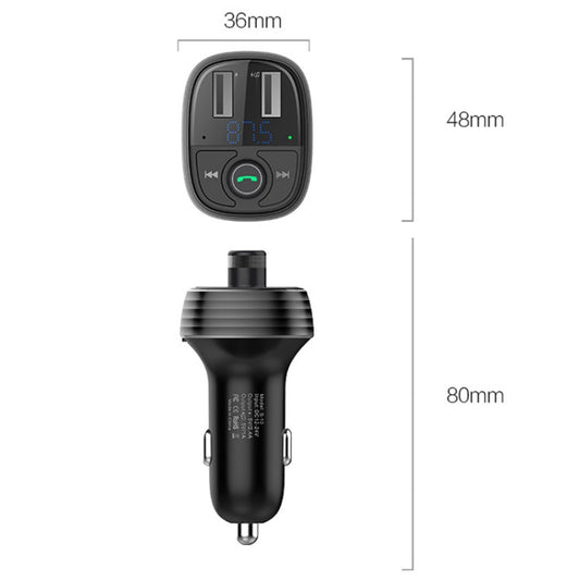 S-10 Car Bluetooth Fast Charger Receiver Auto One To Two Charger Cigarette Lighter by buy2fix