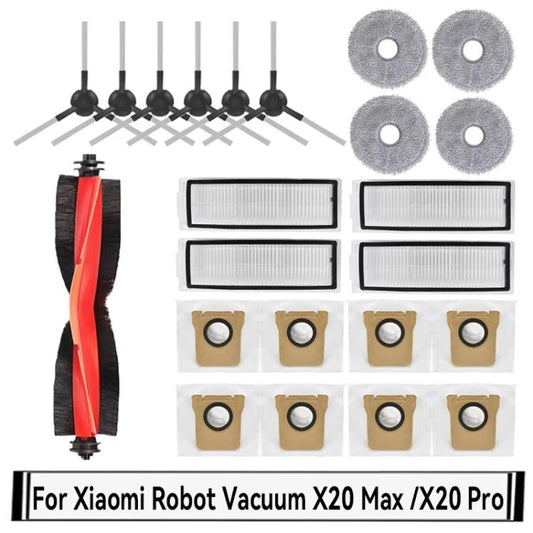 13 In 1 For Xiaomi Robot Vacuum X20 Max Parts Accessories - For Xiaomi Accessories by buy2fix | Online Shopping UK | buy2fix