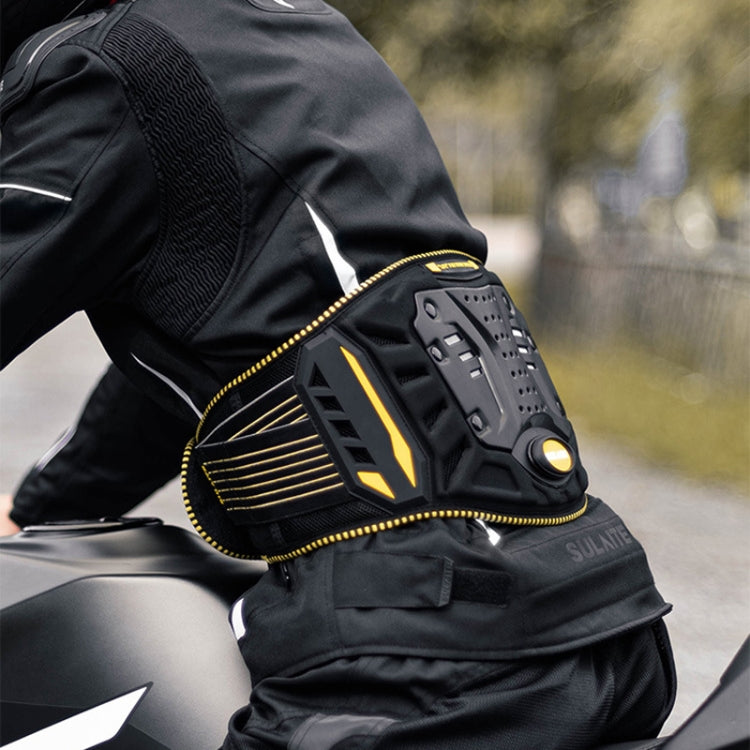 SULAITE Motorcycle Riding Breathable Anti-Fall Belt, Color: Yellow L/XL by SULAITE