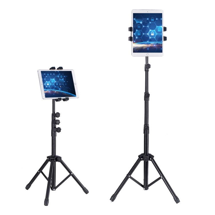 1.6m Adjustable Tablet Stand Floor-Standing Retractable Mobile Phone Tripod, Model: 316(With Cloth Bag) - Lazy Bracket by buy2fix | Online Shopping UK | buy2fix