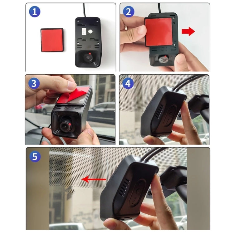 Android ADAS HD Night Vision 1080P USB Driving Recorder, Model: Dual Lens(No Card) by buy2fix