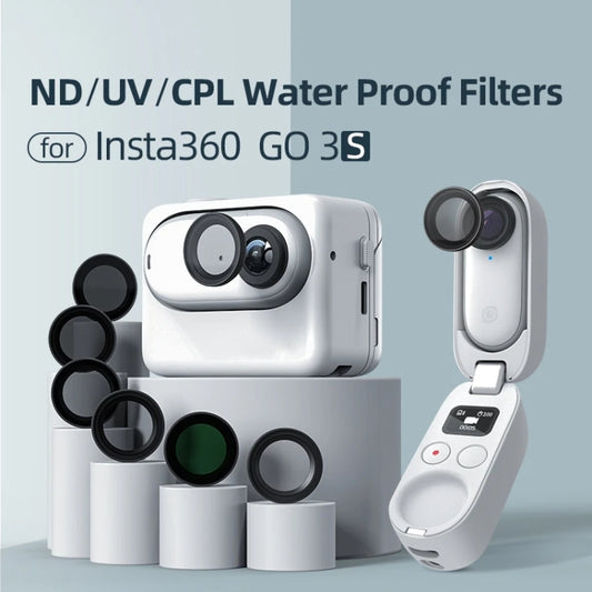 For Insta360 GO 3S Sports Camera aMagisn Waterproof Filter Protective Lens ND8/16/32/64 by aMagisn