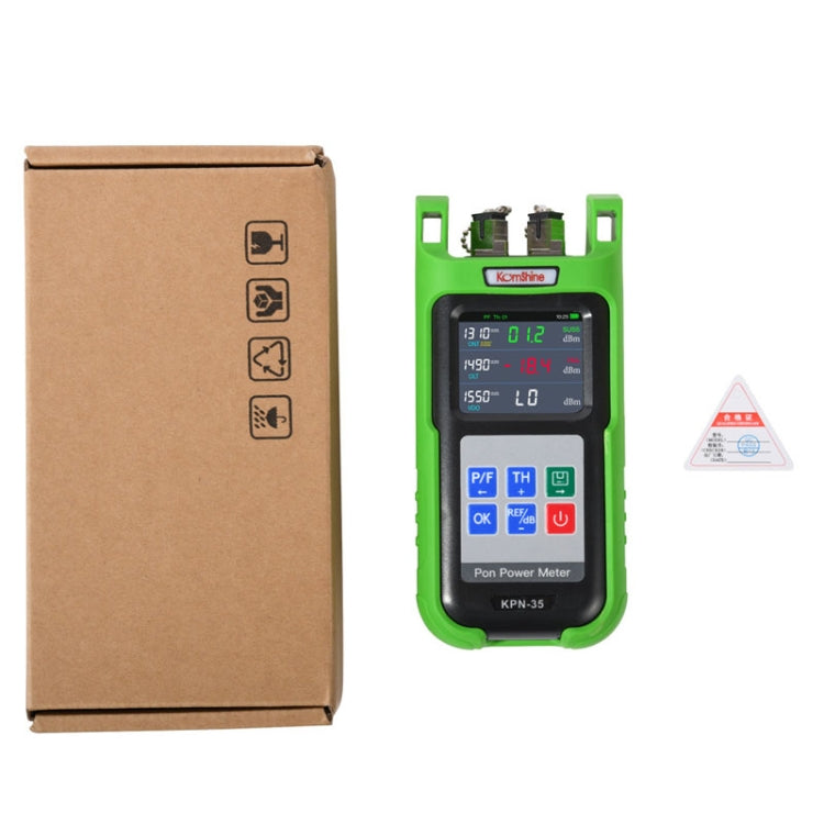 Komshine KPN-35 High Precision PON Optical Power Meter 1310/1490/1550nm Fiber Tester(SC/APC Interface) by Komshine