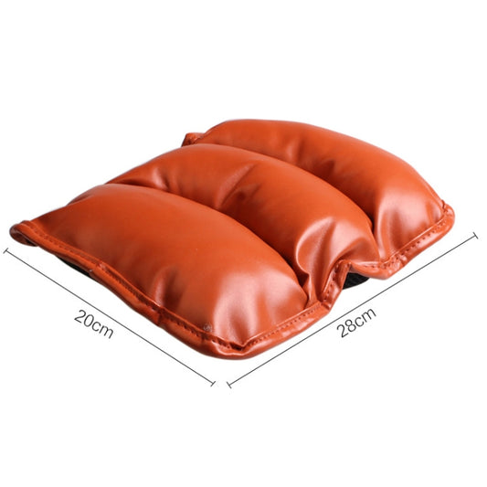 Car Armrest Heightening Pad PU Leather Interior(Random Color Delivery) by buy2fix
