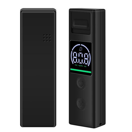 Small Portable Breath Alcohol Tester For Home Car Use(Black) by buy2fix