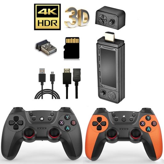 X9 Ultra Video Game Stick Console With 2.4G Double Wireless Controller 128GB 42000+ Games by buy2fix