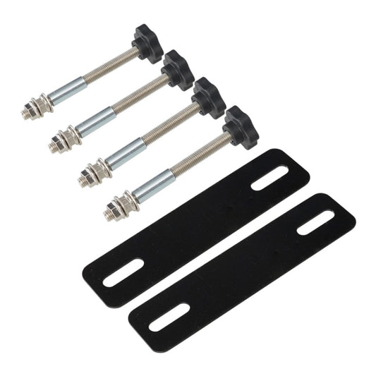 Traction Board Mounting Pins Kit Universal For 4.72"-6.69" Hole Spacing Recovery Tracks by buy2fix