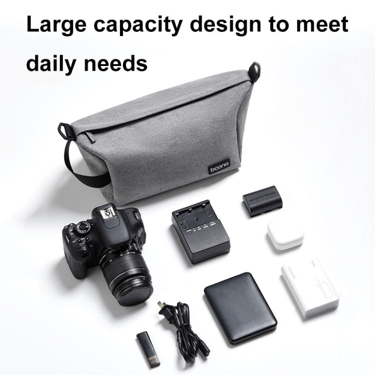Baona BN-H012 Multifunctional Outdoor Crossbody Digital Camera Bag Lens Protection Bag(Grey) - Strap Satchel by Baona | Online Shopping UK | buy2fix