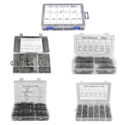 600pcs /Set Boxed Car Bumper Broken Repair Welding Wire Nails by buy2fix