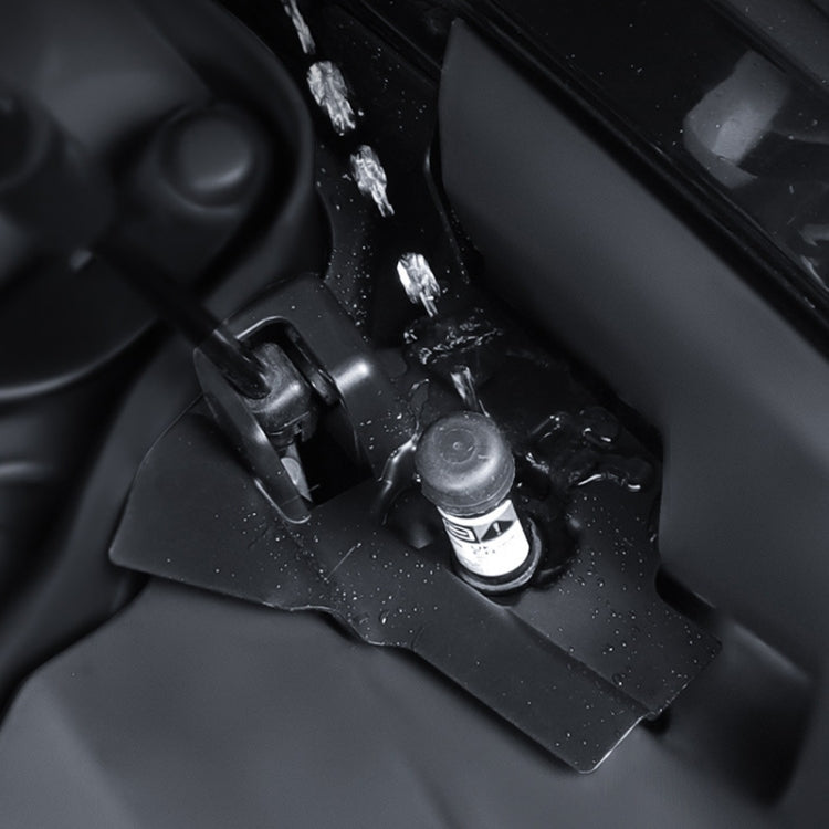 For 2024 Tesla Model 3 Left-hand Drive Front Hood With Full Anti-Blocking Water Channel(2pcs /Set) by buy2fix