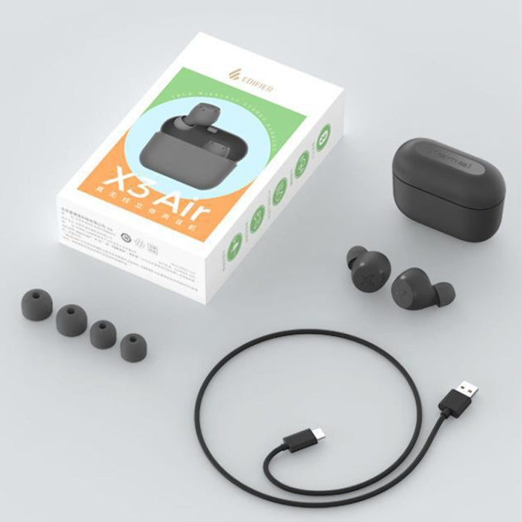 Edifier X3 Air Wireless Stereo Bluetooth Earphone Standard(White) - Bluetooth Earphone by Edifier | Online Shopping UK | buy2fix