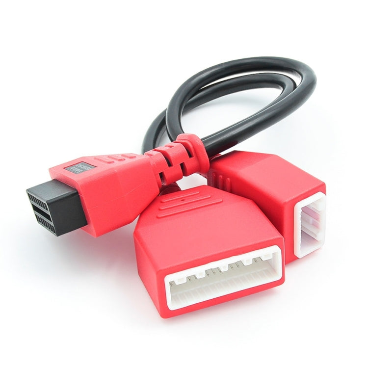 16+32 PIN OBD Gateway Adapter For Nissan(Red) by buy2fix