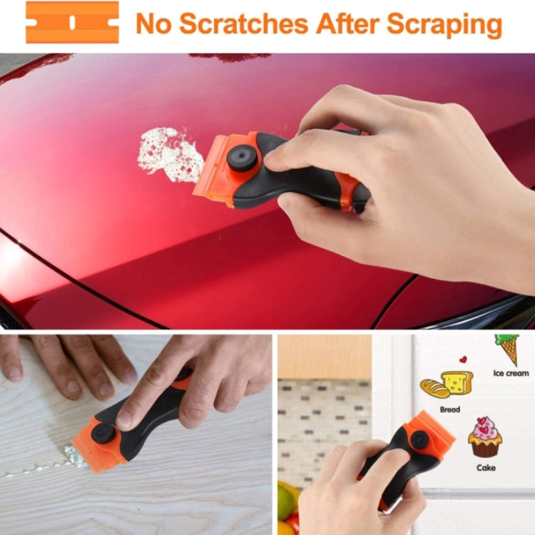 100pcs /Box Scraper Replace UV Glue Plastic Double-sided Scraper Blade by buy2fix