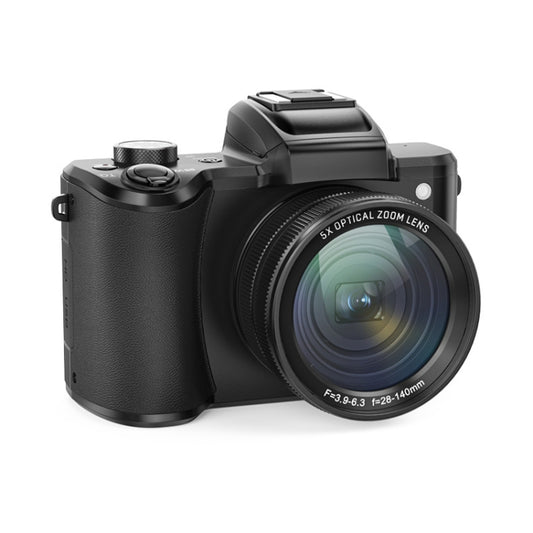 DC206X 5K/30FPS 3.2-Inch 5X Optical Zoom Front And Rear Dual-Camera HD Digital Camera(UK Plug) by buy2fix