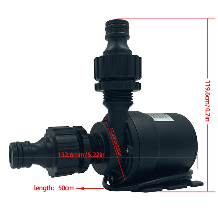8m Lift Stainless Steel Shaft Core Brushless Motor Booster Pump, Specifications: DC12V(DC Female Connector) - Air Pumps by buy2fix | Online Shopping UK | buy2fix
