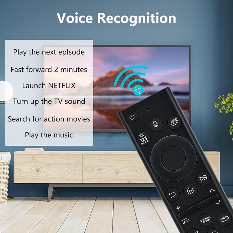 For Samsung Smart TV BN59-01385A Replacement Remote Control, Spec: Battery - TV by buy2fix | Online Shopping UK | buy2fix