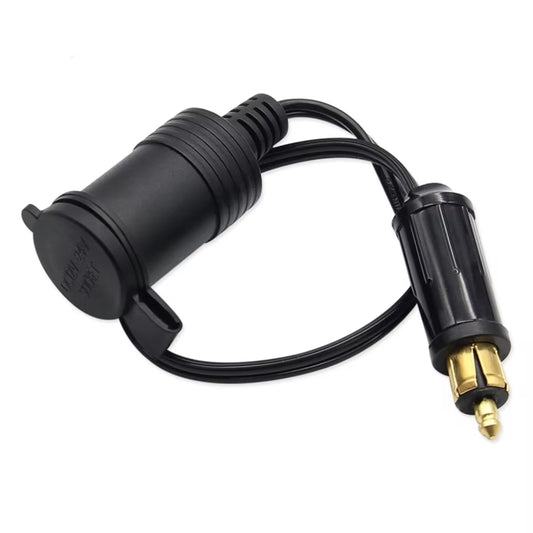 EU Standard 12-24V Motorcycle Waterproof Charger Cigarette Lighter by buy2fix