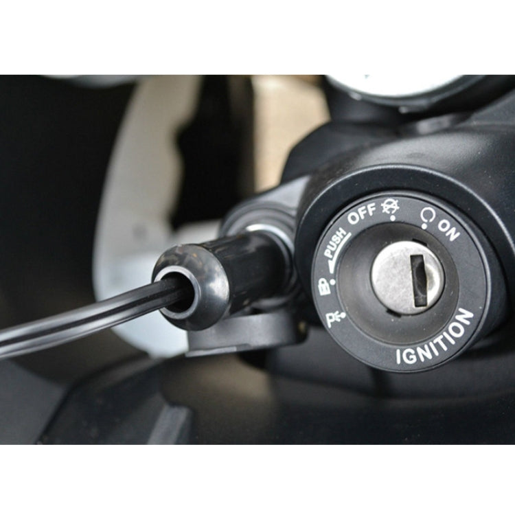 EU Standard 12-24V Motorcycle Waterproof Charger Cigarette Lighter by buy2fix