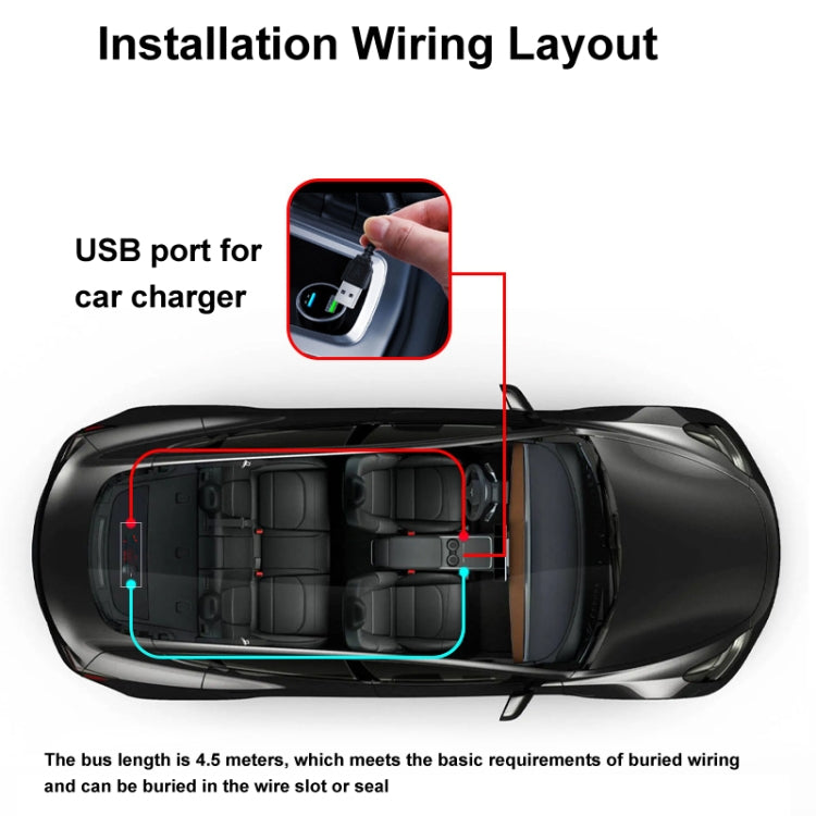 9.2x37.4cm(16 x 64 LEDs) Car Flexible Display Advertising Screen APP Bluetooth Smart Screen - Car Monitor by buy2fix | Online Shopping UK | buy2fix