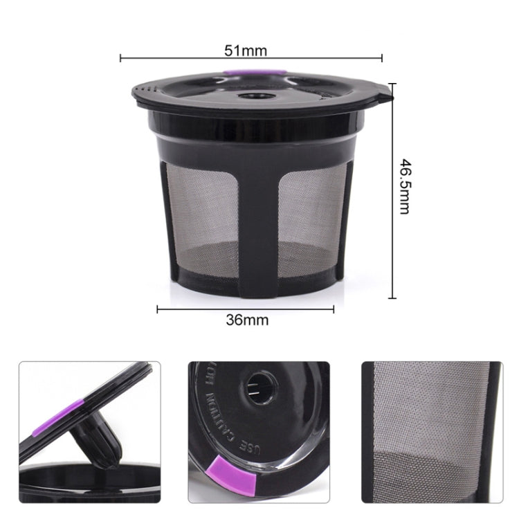 For Keurig Coffee Maker Reusable Mesh Coffee Filter(Purple) - Coffee Machine Parts by buy2fix | Online Shopping UK | buy2fix