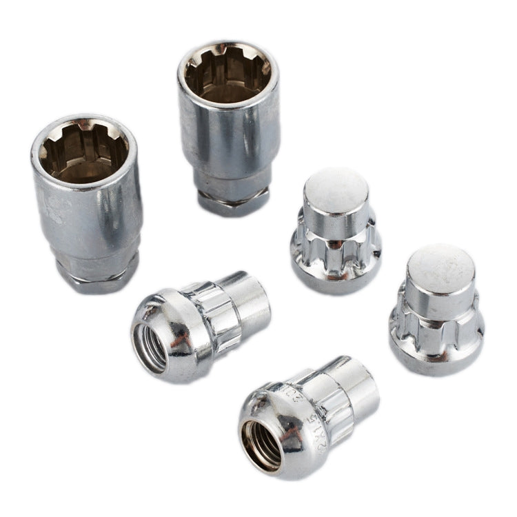 M12x1.5mm(Ball4+2) Car Tire Nut Anti-theft Lock - Nuts & Bolts by buy2fix | Online Shopping UK | buy2fix