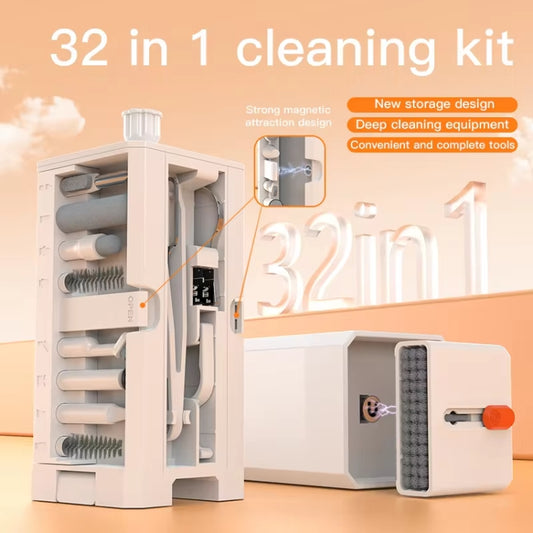 32-in-1 Digital Product Universal Cleaning Kit Can Store SD Card / SIM Card / Game Card by buy2fix