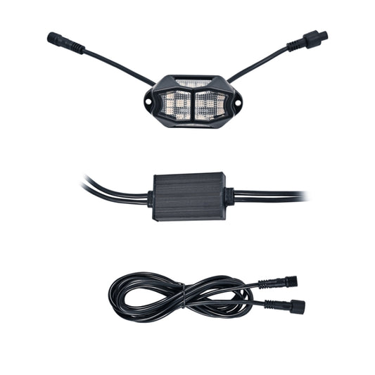 8 in 1 Car Chassis Light RGB Colorful Atmosphere Light by buy2fix