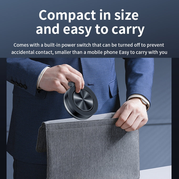 AIMITE C1 Vacuum Adsorption Foldable Magnetic Support Bracket Car Cell Phone Holder(Silver) by AIMITE