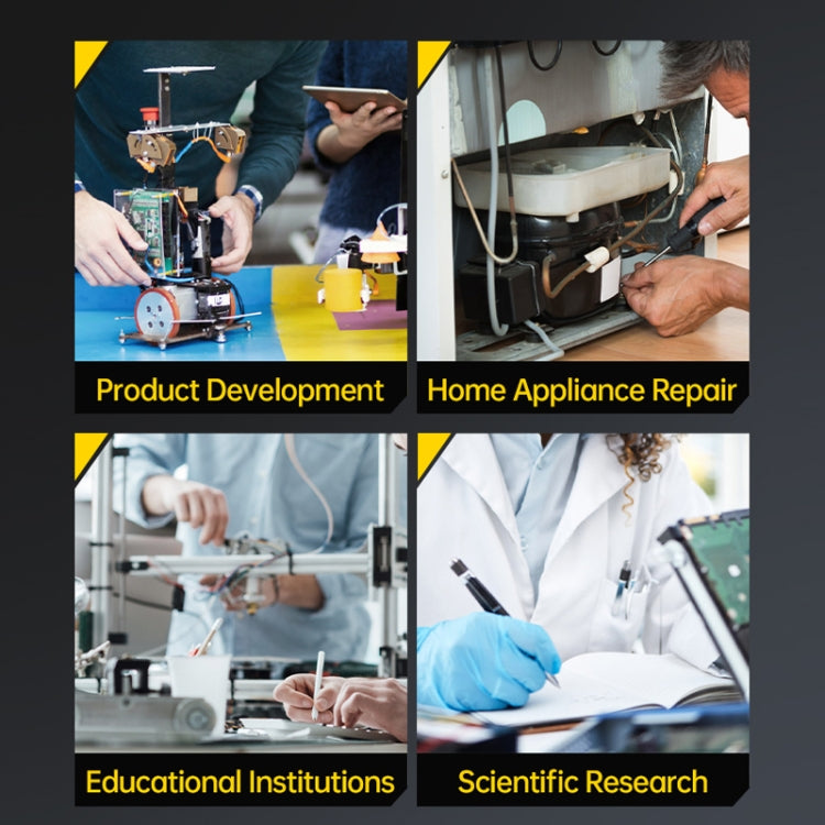 FNIRSI LCR-P1 Transistor Tester Multifunctional Electronic Component Inspection Tool(Black) by FNIRSI