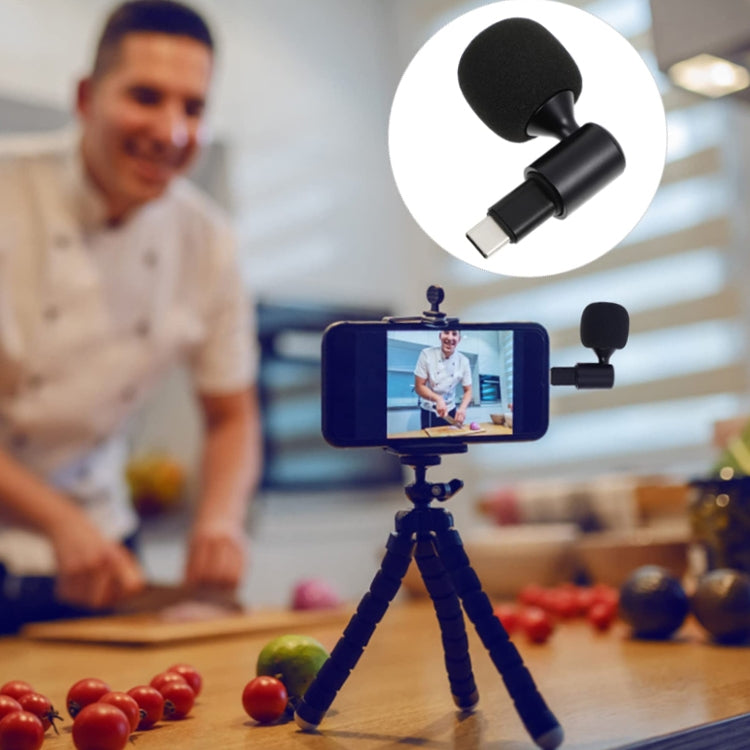 Mobile Phone Live Broadcast Microphone, Style: 8Pin Straight Head (Sponge Cover) by buy2fix