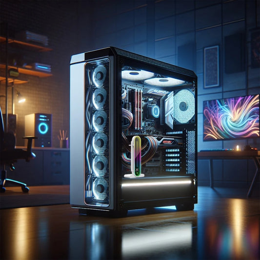 COOLMOON GH3 Computer ARGB Vertical Adjustable Lens Graphics Card Holder, Style: No Temperature Display Black by COOLMOON