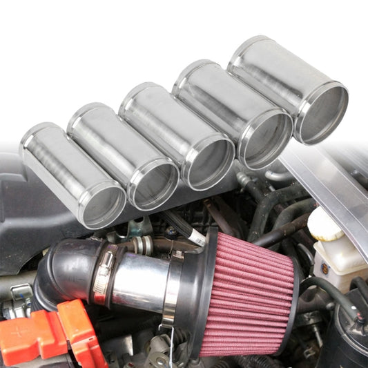 Aluminum Intake Turbo Intercooler Pipe Extensor Hose Adapter Car Air Intake Joiner Pipe Connector, Outer Diameter: 63mm by buy2fix