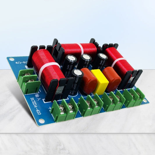 RCEDA-410 Two High One Medium One Low 4-Way Speaker Crossover Audio Modification Divider by buy2fix