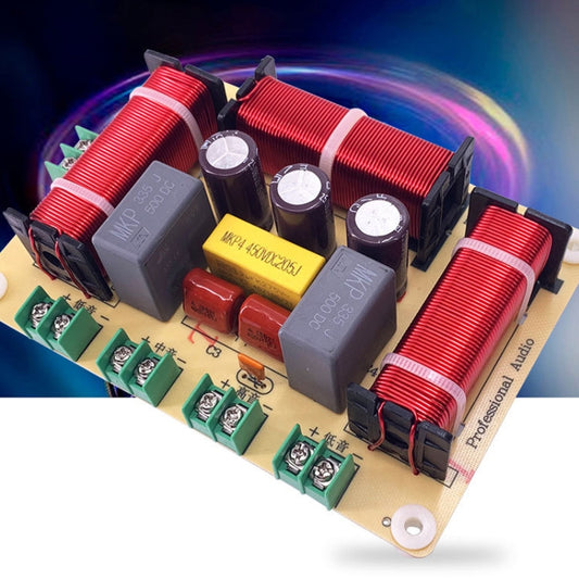 RCEDA-406 One High One Medium Two Low 4-Way Speaker Crossover Audio Modification Divider by buy2fix