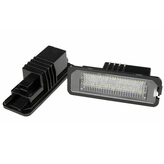 2pcs For Volkswagen Golf / Passat / Polo LED License Plate Light With Decoder by buy2fix