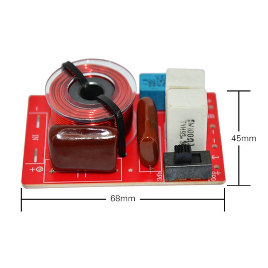 D222A High And Low 2-Way Audio Crossover Home Speaker Conversion Divider by buy2fix