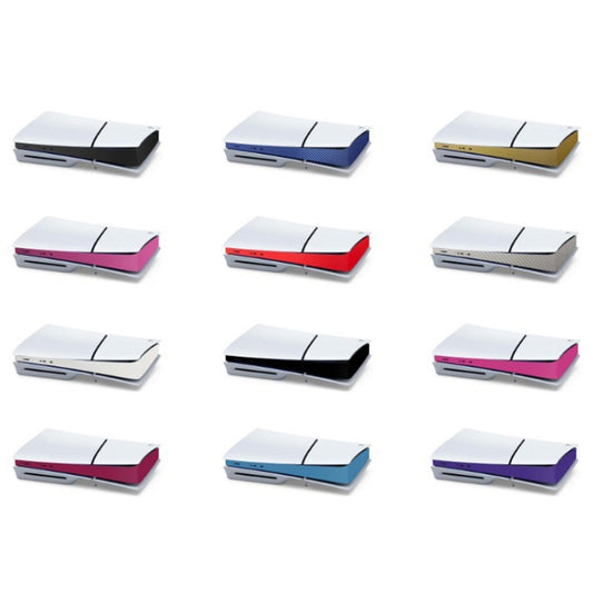 For PS5 Slim Console Middle Sticker Scratch Resistant Digital Optical Drive Version Universal Sticker, Color: Star Pink by buy2fix