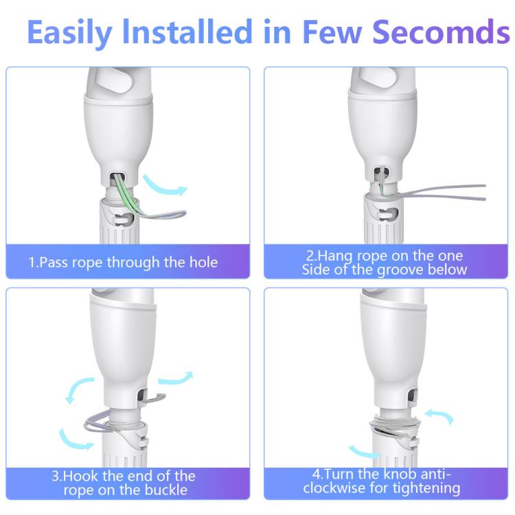 For Meta Quest 3S / 3 Controller Golf Club With Scale And Adjustable Length(White) - VR Accessories by buy2fix | Online Shopping UK | buy2fix