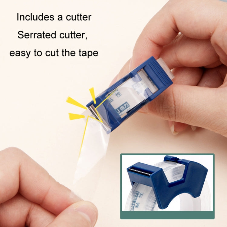 Deli Transparent Tape Student Stationery Office Correction Questions Sticky Typo Tape With Cutter by Deli